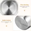Dinnerware Sets 6 PCS Dipping Bowls Sauce Cups Reusable Container Salad Dressing Tableware Stainless Steel