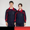 work Clothing For Men Wear Resistant Factory Workshop Working Uniform High Quality Worker Suit Jacket Pants Set Working Coverall e1PZ#