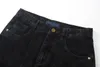 Top Designer L Mens Jeans Luxury Mens Womens Casual Pants bekväma utomhussport Pants Classic Washed Elastic Original Hardware Accessories Dekorativ logotyp