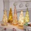 Castiçais à luz de velas Jantar Castiçal Árvore de Natal Decorativa Luz Atmosfera Mini