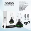 Original hooloo torr örtvax tjock olja 3 i 1 e bong dab rig bluetooth hookah bong vax koncentrat torr grillad brinnande uppvärmningsenhet inställningar långvarig toppanordning