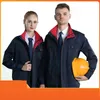 Vêtements de travail Fi pour hommes femmes Ctrast couleur uniformes d'atelier durables réparateurs automobiles combinaisons de travail mécanique S-5xl F01d #