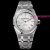 Swiss AP Wrist Watch Royal Oak Series 15450ST OO.1256ST.01 White Plate Precision Steel Mens Sports Machinery Watch