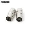 Anpwoo 2pcs F Tipo Focket Connettore a spina maschi