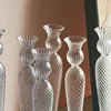 Kerzenhalter, Vintage-Glas, französischer Stil, Kerzenhalter, Kristall, einfache Hochzeit, romantisches Kerzenlicht, Heimdekoration, Vase