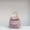 Women's Shoulder Bags Are on Sale at the Factory Olay New Riya Flip Drawstring Mini Champagne Danning Commuter Backpack