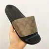 Zapatilla de diseñador para hombre, sandalias de lujo, sandalia con diapositivas, zapatos de playa de verano, mocasines, zapatillas, sandalia con flores, chanclas planas