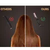 Irons varm kamrätare för peruk Professionell hårrätning Brush Electric Hair Heating Brush 2 i 1 hårrätare Curler