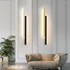 Wall Lamp Modern LED Long Lights Simple Nordic Living Room Sofa Background Light Bedroom Bedside Floor