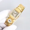 Mens Watch Quartz movement Watches Waterproof 25.7*21.2mm Sapphire Women Wristwatch Case With Diamond Montre de Luxe