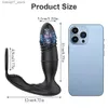 Autres articles de massage Stimulateur masculin masseur de prostate application Bluetooth vibrateur masseur anal mâle masseur anal mâle Q240329