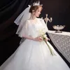 Giisile koronkowy Master Wedding Dr minimalistyczne ramię pokrycia panny młodej plus size w rozmiarze White Wedding Wedding Dres dla kobiet małżeństwo Dr K7ya#