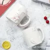 Muggar Ceramic Cup Breakfast Milk Coffee Creative Mug Year Gift Water Cartoon Pair