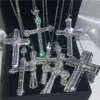 20 Stil handgemachte Hiphop Big Cross Anhänger 925 Sterling Silber Cz Stein Vintage Anhänger Halskette für Frauen Männer Hochzeit Jewelry263T