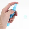 Lagringsflaskor parfymatomisatorer påfyllningsbara färgglada plastutdelningsflaskspray för hår