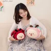 Stuffed Plush Animals 30/50CM Cute Bee Butterfly Plush Toys Soft Insect Stuffed Dolls Baby Sleep Appease Pillow Kawaii Home Decor Girls Birthday Gift240327