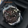 AP Iconic Wristwatch Royal Oak Offshore Series 26470SO Precision Steel Ceramic Ring Vampire Mens Timekeeping Fashion Leisure Business Sports Machinery Watch