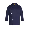 Chef Uniforme Homens Mulheres Cozinha Cook Jacket Restaurante Padaria Garçom Roupas a7AJ #