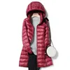 جديد Sosoo Winter Womens أسفل السترات LG LG LG LIGH