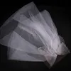 Voile de mariée en tulle ivoire avec nœud, voile de mariage court, couvre-chef en maille blanche, voile court, décoration de tête arrière, accessoires pour cheveux m5d2 #