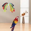 Autres fournitures d'oiseaux Perroquet Coton Corde Ronger Jouets Jouer Perruche Cage Swing Intéressant Petit