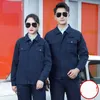 100% Cott Work Clothing Plain Color Anti Static Electrical Working Uniforms Auto Repair Workshop Worker Coveralls Wear Resist U5fg#