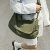 Totes kvinnors messenger väska vintage handväska duk tonåring axel tygväskor casual crossbody handväskor