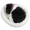 Figurine decorative che respirano peluche realistico addormentato farcito con cane che respira