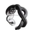 Bandringen Inzicht Sier Color Snake Ring voor man Handmade Mens Sieraden Accessoires Drop levering Dhkxy