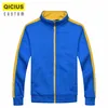 custom LOGO Casaco Masculino Inverno Casual Stand-up Collar Zipper Baseball Jacket Group Custom Men And Women Jacket Large Size d3M6#