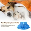 Pantaloni per animali domestici comodi a prova di perdite mestruale mestruale pannolino fisiologico per cani piccoli/grandi