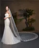 300 cm LG Veille de mariage de haute qualité Veille à deux couches Veille de mariée royale avec sequins Veil en dentelle aciés de mariage P8R7 #