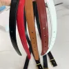 Kadın Kemer Tasarımcı Deri Bel Bandı Lüks Tasma Moda Kemerleri 5 Renk Waidth 2.3cm Ceintures Marka Cintura Bel Band