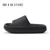 UTUNE Large Size Sippers Men Platform Shoes EVA Soft Indoor Slides For Men Anti-slip Summer Sandals Women Bathroom Shoes Shower 240309