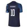 24 25 Nouveau maillot de football Croacia MODRIC national MANDZUKIC PERISIC KOVACIC 2024 Euro Cup Croatie Maillot de football Rakitic Kramaric KALINIC Hommes Enfants Kit uniformes