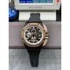 Cronografo in lega Bianco Designer Meccanico automatico Serie temporale Ceramica di fabbrica SUPERCLONE Movimento in acciaio L'orologio 26405 APS da uomo 44 mm 993