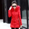 2022 New Women Hot Sale Hooded Zip Down Padded Jacket Women Winter Warm Thick Cott Coat Korean Loose Plus Size 4XL Lg Parka l1ut#