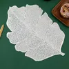 Placemats Decoratieve Eettafel Placemat Beschermmat Bananenblad Set Hittebestendig Antislip Pvc Voor Decoratie