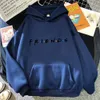 mulheres amigos impressão hoodie lg manga pulôver fi roupas casuais cor sólida feminina primavera outono fi streetwear z7pj #