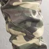 fiヴィンテージメンジーンズcamoズボン弾性スリムフィットヒップホップジーンズの男性スプライスデザイナーカジュアルデニムパンツl5tf＃