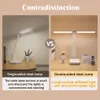 Nuovo LED 3 livelli dimmerabile Touch Night Light USB ricaricabile Protezione per gli occhi Lampada da tavolo pieghevole per comodino camera da letto