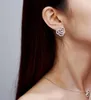 C earrings Leopard series Luxury fine jewelry designer brand logo with box Sterling Silver earrings designer for women gifts