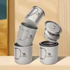 Camp Kitchen GOLDENCAMEL Camping Mug Titanium Cup Tourist Tableware Picnic Utensils Portable Outdoor Camping Equipment Travel Hiking Cookware 240329