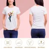 Niebo pełne gwiazdek Tshirt Female Clothing Summer Top Druku