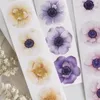 Presente Envoltório Loidesign Vintage Anemone Washi Fita Planejador DIY Cartão Fazendo Scrapbooking Plano Adesivo Decorativo