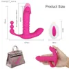 Andra massagesartiklar Wireless Remote Wearable Automatic Thrushing Vibrant Dildo G Spot Clitoris Stimulator Kvinnlig vuxen Anal sexuell leksak Q240329