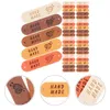 Opslagflessen 50 stuks label DIY kledinglabels handgemaakte hoed stof naaien tags voor items breien accessoires