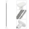 Shower Curtains Clothes Rail Retractable Curtain Rod Spring Tension Bathroom Stainless Steel Extendable