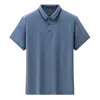 Polos pour hommes Arrivée Mode Super Large Summer Business Casual T-shirt à manches courtes Plus Taille XL 2XL 3XL 4XL 5XL 6XL 7XL 8XL