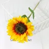 Decorative Flowers Artificial Sunflowers Fake Bouquet Festival Present Room Home